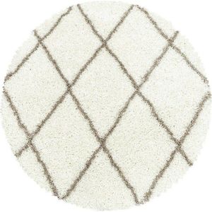 Krémový kulatý koberec ø 80 cm Alvor – Ayyildiz Carpets obraz