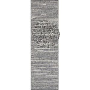 Šedý venkovní koberec běhoun 250x80 cm Gemini - Elle Decoration obraz