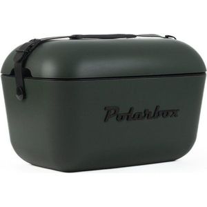 Tmavě zelený chladicí box 20 l Classic Black – Polarbox obraz