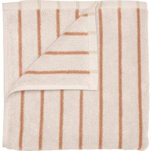 Oranžový/béžový froté ručník z Bio bavlny 50x100 cm Arto – Blomus obraz