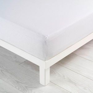 Bílé napínací prostěradlo jersey 140x190 cm Jersy – douceur d'intérieur obraz