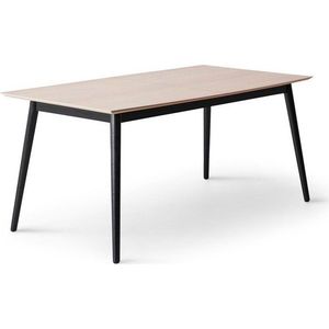 Rozkládací jídelní stůl s deskou v dubovém dekoru a přídavnou deskou 90x165 cm Meza – Hammel Furniture obraz