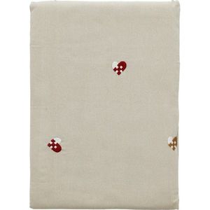 Bavlněný ubrus 140x320 cm Hearts Embloidery – Södahl obraz