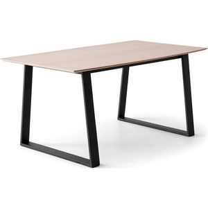 Rozkládací jídelní stůl s deskou v dubovém dekoru a přídavnou deskou 90x165 cm Meza – Hammel Furniture obraz