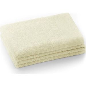Krémový froté bavlněný ručník 50x100 cm Amari – Restilo obraz