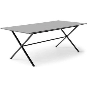 Rozkládací jídelní stůl s přídavnou deskou 100x210 cm Meza – Hammel Furniture obraz