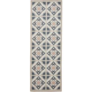 Šedo-krémový pratelný běhoun 61x170 cm Victoria Orange – Think Rugs obraz