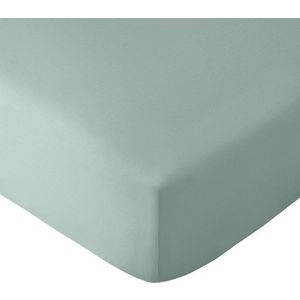 Zelené napínací prostěradlo z mikrovlákna 185x200 cm So Soft Easy Iron – Catherine Lansfield obraz