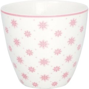 Růžový porcelánový šálek Green Gate Laurie, 300 ml obraz