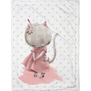 Dětská přikrývka Butter Kings Mouse, 100 x 70 cm obraz