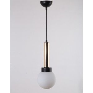 Závěsné svítidlo se skleněným stínidlem ø 15 cm Cota – Squid Lighting obraz