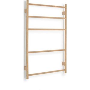 Nástěnný držák na osušky z dubového dřeva Wireworks Towel Rail Wallbar obraz