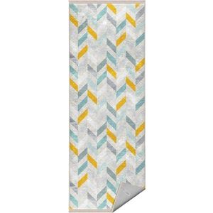 Šedý koberec běhoun 80x200 cm – Mila Home obraz