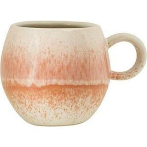 Oranžový kameninový hrnek Bloomingville Paula, 280 ml obraz