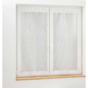 Bílé voálové záclony v sadě 2 ks 60x90 cm Galactee – douceur d'intérieur obraz