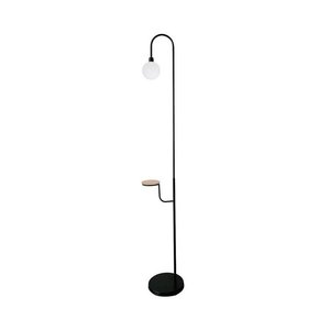 Černá stojací lampa (výška 173 cm) Vanity – Candellux Lighting obraz