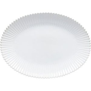 Bílý servírovací talíř z kameniny 37x51 cm Pearl – Costa Nova obraz