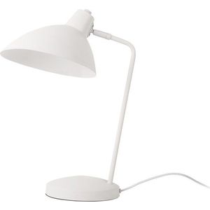 Bílá stolní lampa s kovovým stínidlem (výška 49 cm) Casque – Leitmotiv obraz