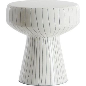 Kovový kulatý odkládací stolek ø 38 cm Dakwa – Light & Living obraz