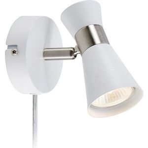 Bílé nástěnné svítidlo (délka 12 cm) Folie – Markslöjd obraz