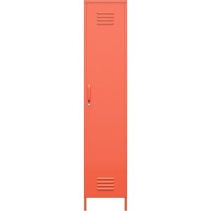 Oranžová kovová skřínka Novogratz Cache, 38 x 185 cm obraz