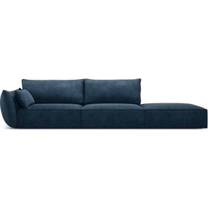 Tmavě modrá lenoška (levý roh) Vanda – Mazzini Sofas obraz