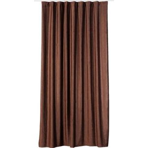 Hnědý sametový závěs 140x260 cm Roma – Mendola Fabrics obraz