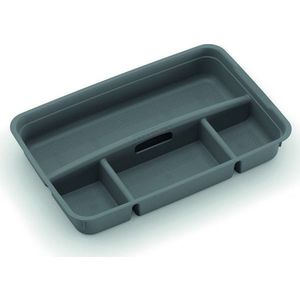 Šedý plastový rozdělovač do úložného boxu 54, 5x36x8, 5 cm K Latch Box – KIS obraz