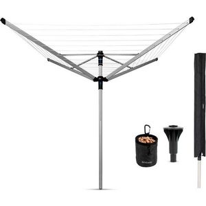 Venkovní sušák na prádlo ve stříbrné barvě 60 m Lift-o-Matic Advance – Brabantia obraz