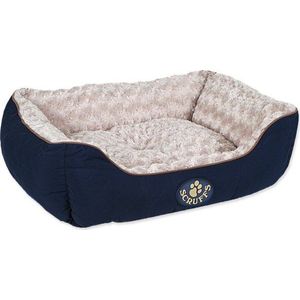 Tmavě modrý plyšový pelíšek pro psa 50x60 cm Scruffs Wilton M – Plaček Pet Products obraz