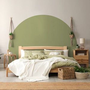 Samolepka na zeď 165x140 cm Olive Green – Ambiance obraz