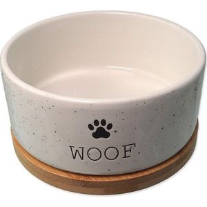 Keramická miska pro psa ø 16 cm Dog Fantasy WOOF – Plaček Pet Products obraz