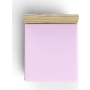 Růžové napínací bavlněné prostěradlo 140x200 cm – Mijolnir obraz