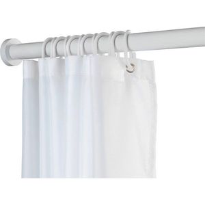 Bílá teleskopická tyč do koupelny Wenko Luz, délka 70-115 cm obraz