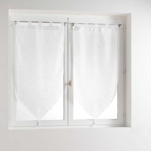Bílé voálové záclony v sadě 2 ks 45x90 cm Lissea – douceur d'intérieur obraz