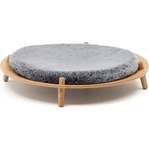 Šedý pelíšek pro domácího mazlíčka ø 70 cm Bunola – Kave Home obraz