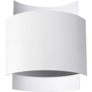 Bílé nástěnné svítidlo Nice Lamps Forgmi obraz