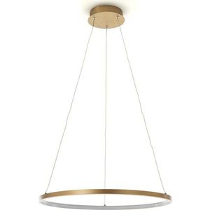 Závěsné svítidlo ve zlaté barvě Tomasucci Ring, výška 92 cm obraz