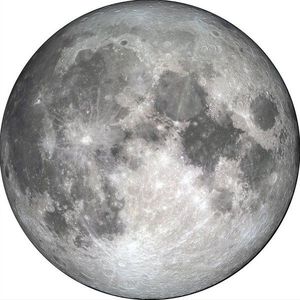 Obraz ø 70 cm The Moon – Malerifabrikken obraz