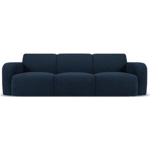 Tmavě modrá pohovka z textilie bouclé 235 cm Molino – Micadoni Home obraz