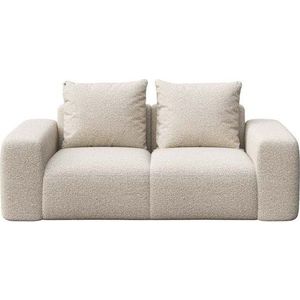 Béžová pohovka z textilie bouclé 212 cm Monce – Rodier obraz