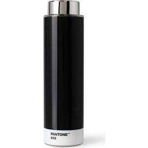 Černá cestovní tritanová lahev 500 ml Black 419 – Pantone obraz