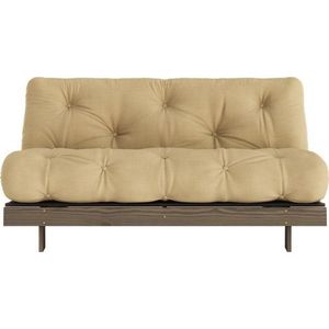 Rozkládací pohovka v béžovohořčicové barvě 160 cm Roots – Karup Design obraz
