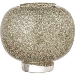 Skleněná ručně vyrobená váza ve zlaté barvě (výška 14 cm) Saia – Bloomingville obraz