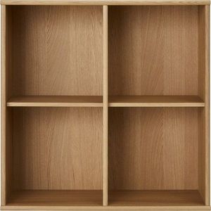 Závěsná knihovna v dekoru dubu v přírodní barvě 70x70 cm Mistral – Hammel Furniture obraz