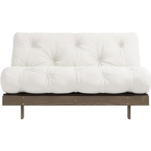 Bílá rozkládací pohovka 140 cm Roots – Karup Design obraz