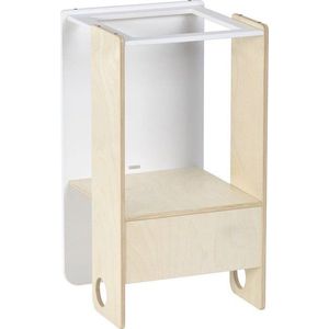Bílá/v přírodní barvě učicí věž Nuun – Kave Home obraz