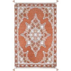 Oranžový dětský koberec 100x150 cm Lalitha – Nattiot obraz