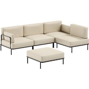Béžová zahradní modulární pohovka 234 cm Salve – Sit Sit obraz