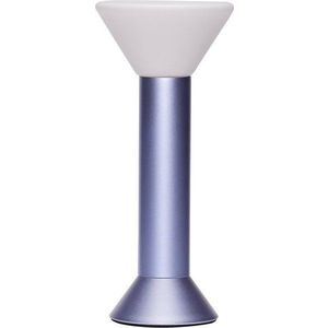 Fialová stmívatelná stolní lampa (výška 30 cm) Flash – Hübsch obraz